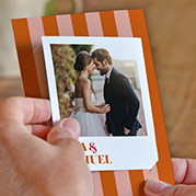 Dankeskarten zur Hochzeit modern