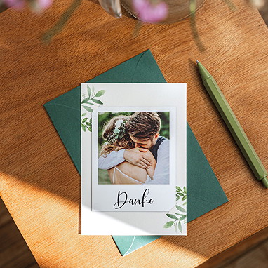 Dankeskarten Hochzeit