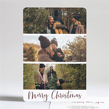 Weihnachtskarte lebensabschnitte