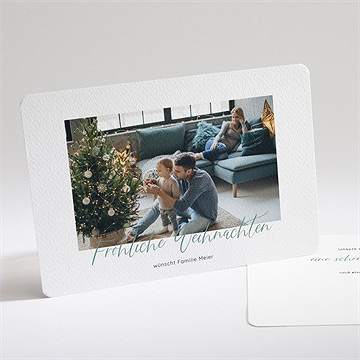 Weihnachtskarte Unterm Tannenbaum