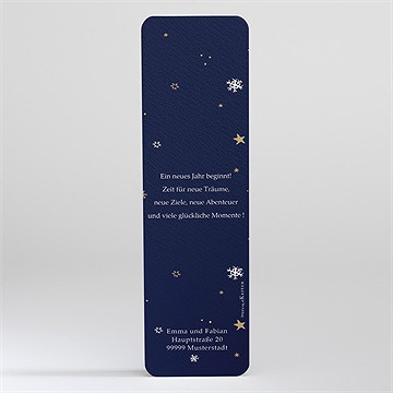 Weihnachtskarte schneeflöckchen - vue 2