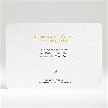 Weihnachtskarte Sternenstaub - Vue 2