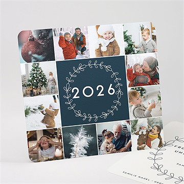 Weihnachtskarte Fotorahmen