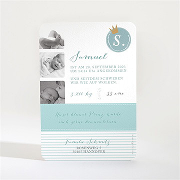 Geburtskarte Der Kleine Prinz - Vue 2