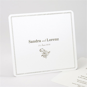 Hochzeitseinladung Traditionell