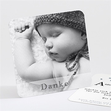 Dankeskarte Geburt Kleiner Pinguin