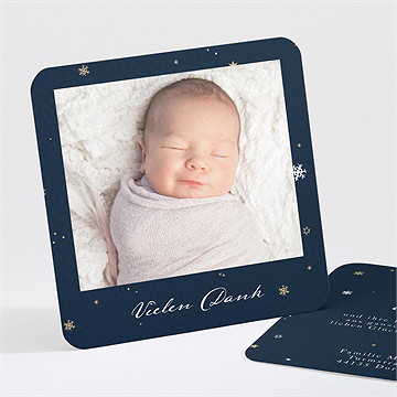 Dankeskarte Geburt Unter Den Sternen