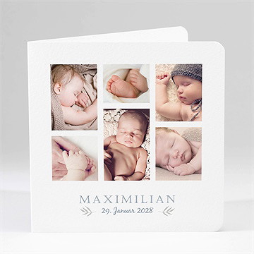 Geburtskarte meine erste fotostory