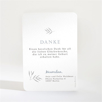 Dankeskarte Geburt Meine Erste Fotostory - Vue 2