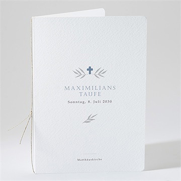 Kirchenheft Taufe foto mosaik