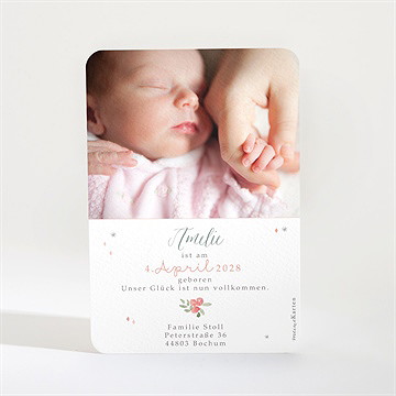 Geburtskarte Kleine Eule - Vue 2