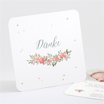 Dankeskarte Geburt Kleine eule