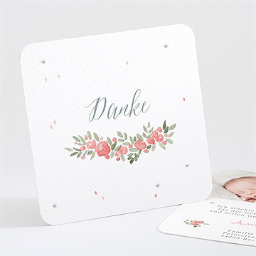 Dankeskarte Geburt Kleine Eule