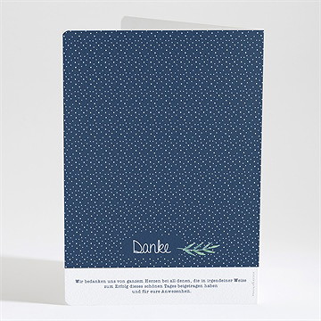 Kirchenheft Taufe Pünktchen Blau - Vue 4