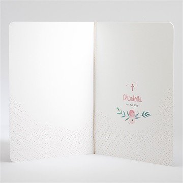 Kirchenheft Taufe Pünktchen Rot - vue 3