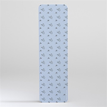 Andenken Taufe ring der natur blau - Vue 2