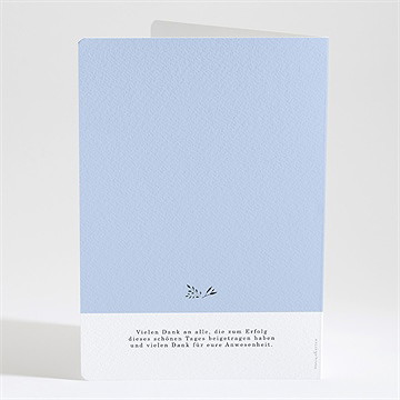 Kirchenheft Taufe Ring Der Natur Blau - Vue 4