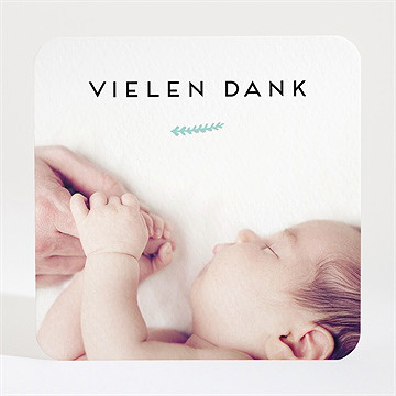 Dankeskarte Taufe mein rehkitz - Vue 2