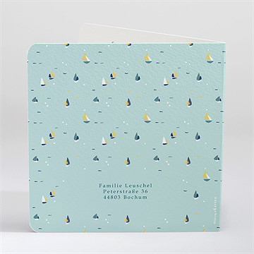 Geburtskarte Segeln - vue 4