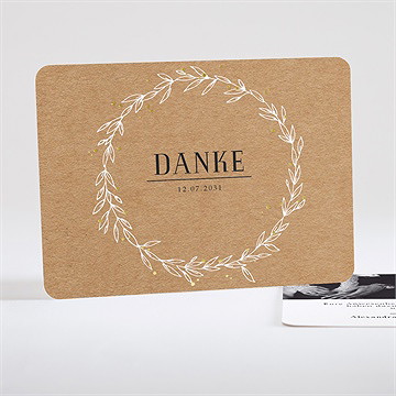 Dankeskarte Hochzeit Romanze