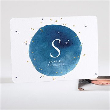 Geburtskarte glitzernde freude