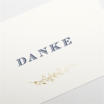 Dankeskarte Geburt Umrahmt - vue 3