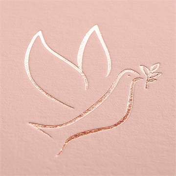 Einladung Taufe Kupfertaube - Vue 2