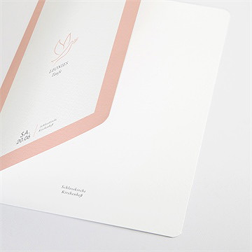 Kirchenheft Taufe kupfertaube - Vue 2