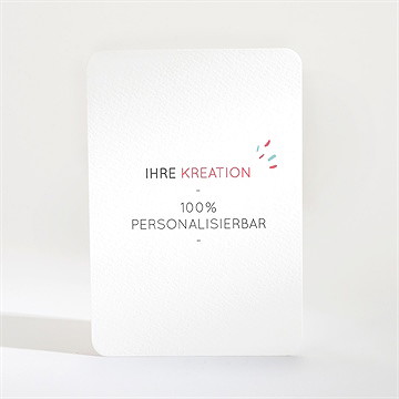 Geburtskarte Blanco - 9,5X13,8Cm (N21039)