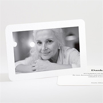 Trauerdanksagung Zärtlich