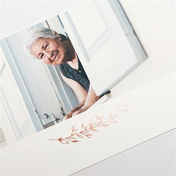 Trauerdanksagung Ihr Lächeln - vue 3