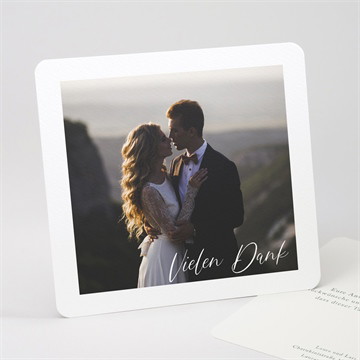 Dankeskarte Hochzeit Liebessamen - magnet
