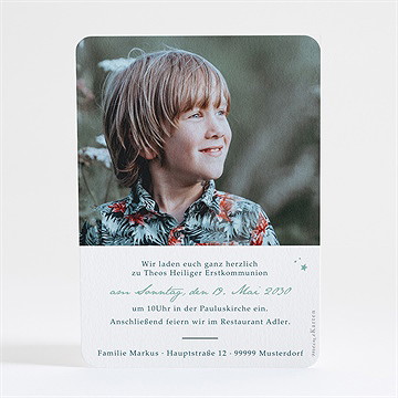 Einladung Kommunion meine krone - vue 4