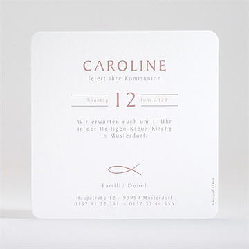 Einladung Kommunion schöner iktus - vue 3