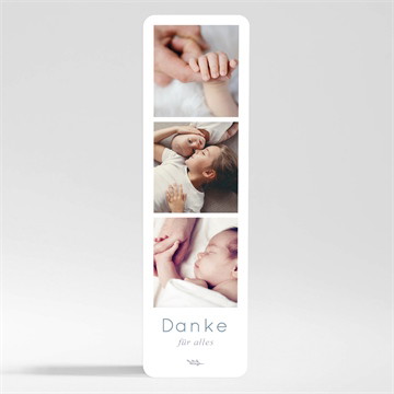 Dankeskarte Geburt zur geburt