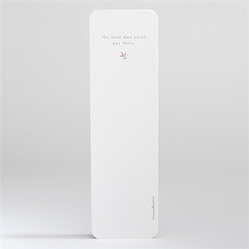 Andenken Taufe taube und blumenkranz - Vue 2