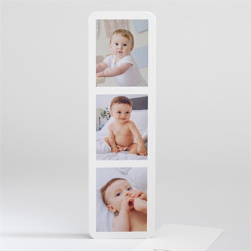 Lesezeichen Vorder- und Rückseite