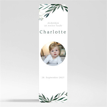 Andenken Taufe pflanzenschmuck - magnet