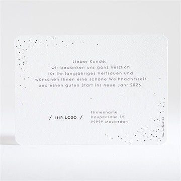 Weihnachtskarte Hoffnungsschimmer - vue 2