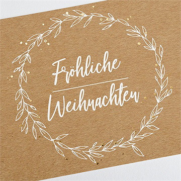 Weihnachtskarte Schick In Kraft - vue 3