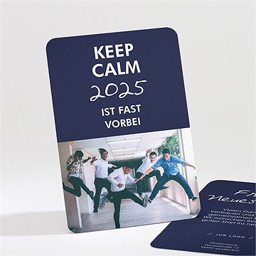 Weihnachtskarte Keep Calm