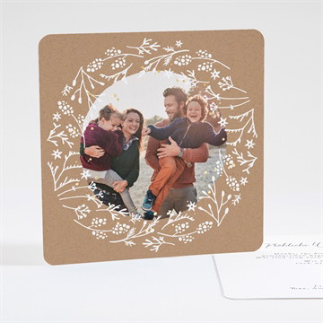 Weihnachtskarte blätterwirbel