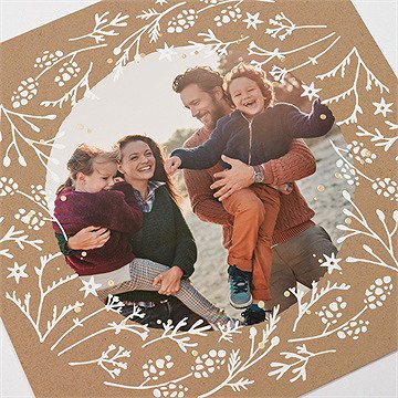 Weihnachtskarte Blätterwirbel - vue 3