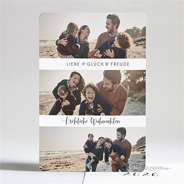 Weihnachtskarte Geteilte Erinnerungen