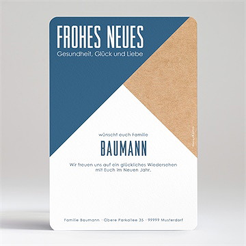 Weihnachtskarte Liebe Weihnachtsgrüße - Vue 2