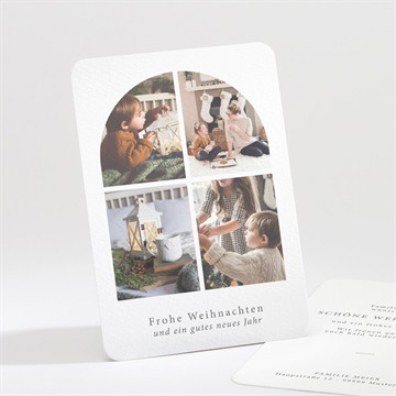 Weihnachtskarte kindermalerei