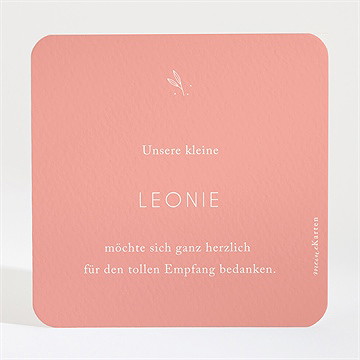 Dankeskarte Geburt augenblicke des lebens - Vue 2