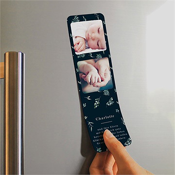 Dankeskarte Geburt Blumenfreude - Vue 2