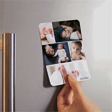 Dankeskarte Geburt momentaufnahme - Vue 2