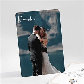 Dankeskarte Hochzeit hochzeitsreise